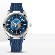 Omegasees Watch Male Seahorse Series Zhizhen Observatory GMT World Time Men's Watch