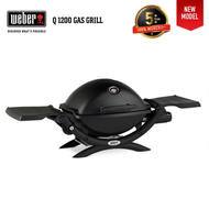 5 years warranty เตาแก๊สปิ้งย่าง WEBER BBQ Outdoor Gas Grill - Q1200 High Lid