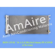 HONDA CIVIC 2016 1.5 AIRCOND CONDENSER