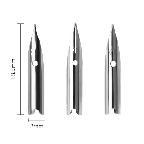 5pc 18.5MM Hooded nib fit For 616 329-2 613 618 601 Fountain Pen nib Business Stationery Office scho