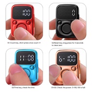 ST Clicker Number Counter Hand Finger Display Counting Tally Clicker Timer Counter