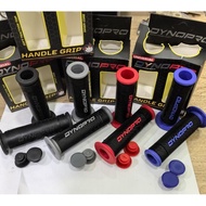 DYNOPRO HANDLE GRIP THROTTLE GRIP SET (DP01) -BLACK /BLUE GREY/ RED