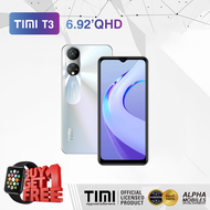 TIMI T3 โทรศัพท์มือถือ Android 13 จอใหญ่ 6.92 นิ้ว แบตเตอรี่ 6500mAh กล้อง 13MP ประกันศูนย์ไทย 12 เดือน (6+128GB)