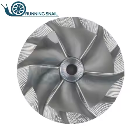 Turbo Compressor Wheel RHF4 6+6 Blades 40.5mm*52.5mm89801189228980118923 For Isuzu D-Max 4JJ1 3.0L D