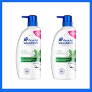 Head & Shoulders แชมพูขจัดรังแค สูตร คูล เมนทอล 410 มล. 1ขวดAnti Dandruff Shampoo Cool Menthol 410 m