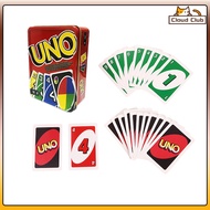 Uno card game Adult casual gathering multiplayer game Uno card thicker