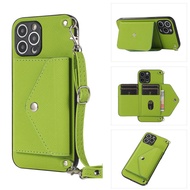 Multifunction Wallet Phone Case OPPO Reno 9 8 8Z 7 7Z 6 5 4 2F Pro Luxury Portable Card Slot Shoulder bag Casing