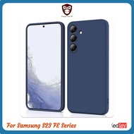 Case Samsung F23 FE 5G With Microfiber Cloth - Case Liquid Silicone Samsung F23 FE