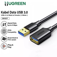USB 3.0 Extension Cable Male To Female Round Cable 3 Meter UGREEN 30127 USB Extension Cable