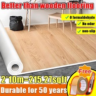 2.55mm thick Tikar Getah Tebal 20m/215.27sqft 0 formaldehyde directly laying on cement ground tikar 