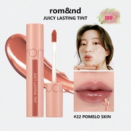 Son tint lâu trôi Juicy Lasting Tint 22 POMELO SKIN, Son kem Romand, Son bóng, Màu'sắc rực rỡ, Son b