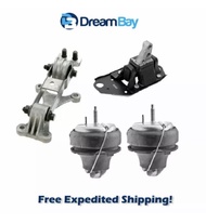 1999-2005 for Volvo S80 XC90 2.5L 2.8L 2.9L Engine & Torque Strut Mount 4PCS