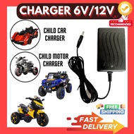 Charger 6v 12v for Child Car/Motor Kids Safety Electronic Charger battery