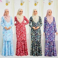 Afa Design Baju Kurung Payung Kembang Chiffon