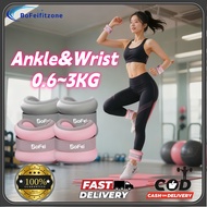 Wrist Weights 0.3KG~3KG Adjustable Ankle Weights For Basketball Exercise Body Weights