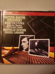 richter /britten.bartok.stravinsky 早期西德版cd