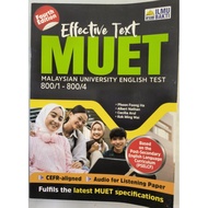 （ berjayabookshop) EFFECTIVE TEXT MUET