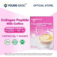 9YOUNG Fish Collagen Milk Coffee – Beauty Collagen with Prebiotics
