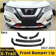 Protector Body Kit Diffuser Spoiler Trim Exterior Part Front Bumper Lip Chin For Nissan X Trail X-Tr