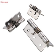 [Honour] Stainless Steel 1/1.5/2/2.5/3-inch Automatic Spring Hinge Cabinet Door Wardrobe Hardware And Furniture Fitgs Mini Micro Hinge