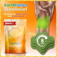 EarthHerbs Sure Relief Knee Patch Plaster Lutut -  Sure Relieft Legakan Sakit Lutut