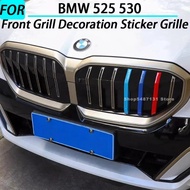 Car Front Grill Decoration Sticker Grille Color Trim for BMW 5 i5 525 530 Interior Accessories 2024 