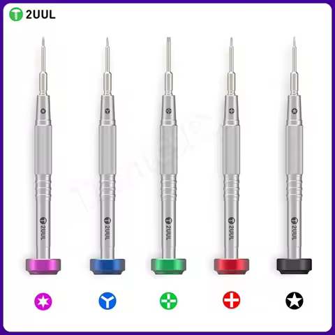 2UUL Precise Screwdriver Repair Bolt Driver For IPHONE Android Mobile Phone Clocks Watches LCD Scree