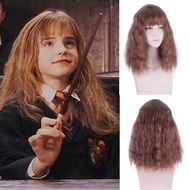 Hermin Wig Movie Harry Potter Joan Granger cos Fake Hair Emma Watson Corn Perm Halloween