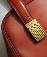 ○Vintage 經典美包○MADE IN ITALY BALLY 大紅色古董提包