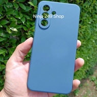 เคส สำหรับ Samsung A17 5G รองกำมะหยี่+ซิลิโคนกันกล้อง #A17 5G