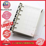 [1 Pack] Notebook Refill A5 Size A6 Size Inner Page Refill Journal Loose Leaf Paper Journal Refill D