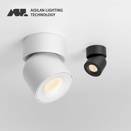 Aisilan Surface Mounted LED Downlight Indoor Ceiling Light 7W/9W CRI97 Dimmable Adjustable Angle for Corridor Living Room Foyer