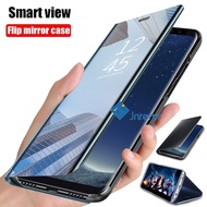 Samsung Galaxy Note 10 10 Plus 10 Pro Case Smart Mirror Flip Phone Case For Samsung S10 Plus S10 S9 Clear View Cover