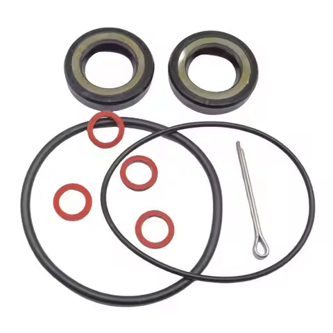 A33K-93101-17054 Outboard Lower Unit Prop Shaft Gearcase Oil Seal O-Ring 93210-57M09 Pin For 2/4 Str