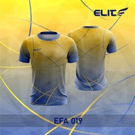 Ready Stock EFA 019 - 024 ELITE SPORTS Sublimation Sports Jersey / Volleyball / Quick Dry Tops