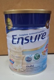 ** แพ็กเกจใหม่ ***Ensure เอนชัวร์ วานิลลา Ensure Vanilla 850g อาหารเสริมสูตรครบถ้วน สำหรับผู้ใหญ่ ขนาด 850 กรัม