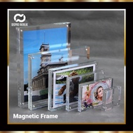 5R Magnetic acrylic Frame Magnetic photo Frame/ Table Frame/