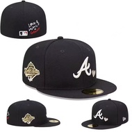 Classic Men Women MLB Atlanta Braves Fitted Hat 59FIFTY Cap Full Closed Caps Sports Embroidery Hats 