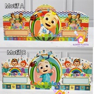 COCO crown HAT baby cocomelonmelon baby music music song song rainbow raimbow party hat crown hbd ha