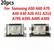 10 Chiếc Ổ Cắm Cổng Sạc USB Chính Hãng Ổ Cắm Kết Nối Cho Samsung A50 A60 A70 A40 A30 A20 A51 A21S A4