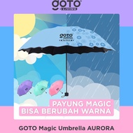 Goto Aurora Folding Umbrella Magic Umbrella 3D Motif Cute Unique Anti UV