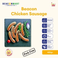 [Beacon Mart] RTC- Beacon Chicken Sausages | Ayam Sosej | 宝康海藻鸡香肠 | 420G (6 PCS)
