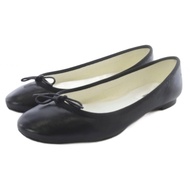 Odette e Odile Pumps ribbon leather black Direct from Japan Secondhand