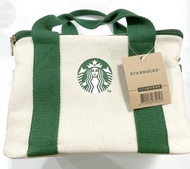 全新星巴克帆布提背袋（內層防水材質）Starbucks2020款已絕版