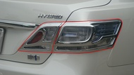 ครอบไฟท้าย รุ่น Hybrid สีโครเมียม จำนวน 4ชิ้น สำหรับใส่ TOYOTA Camry โตโยต้า แคมรี่ ปี 2010 4ประต