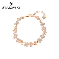 ❤Ready Stock❤Swarovski ELDERFLOWER Fashion Rose Gold Flower Bracelet Ladies Temperament Elegant Brac