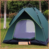 TOPBEAUTYMY Automatic Tent 1-3 Person Blue/Green Protable Instant Setup