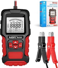 12V/24V Car Battery Tester, Automotive Battery Load Tester, 3Ah-200Ah Digital Battery and Alternator
