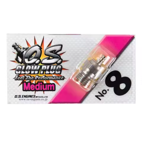 Original 2-Stroke OS Engine Glow Plug OS8 No.8 O.S. Plug N Glow Replacement Parts for Model Engines