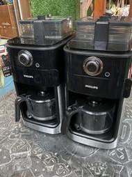 飛利浦 philips 雙豆槽全自動研磨咖啡機(hd7762)極新2台$5000